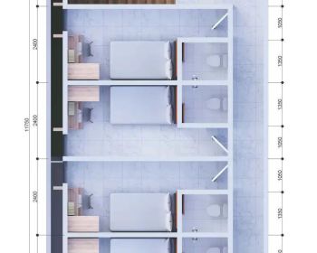 Kost putri dekat kampus UI Depok, ,potensi hasil/tahun:Rp216juta