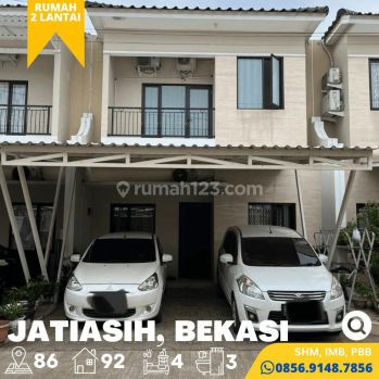 Rumah Dijual Mewah Jatiasih, Bekasi Shm, Cluster Bebas Banjir