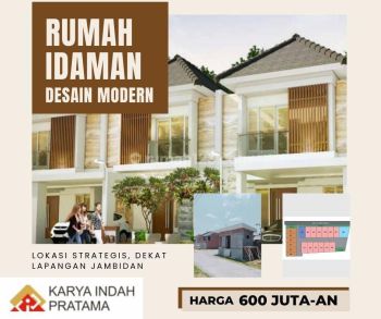 Rumah Modern 2 Lantai di Banguntapan,bisa Kpr Dp Ringan