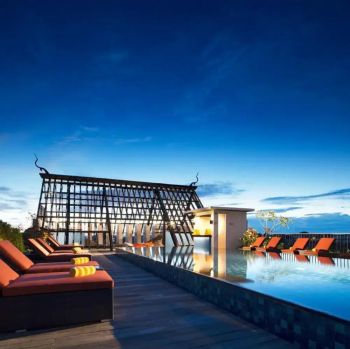 DI JUAL CEPAT HOTEL BINTANG 4 DI JLN RAYA LEGIAN KUTA, BALI ,107 KAMAR