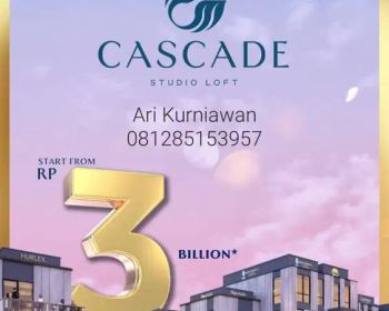 Ruko & Business Loft Teaser Ukuran & Harga Cascade Studio Loft BSD cit