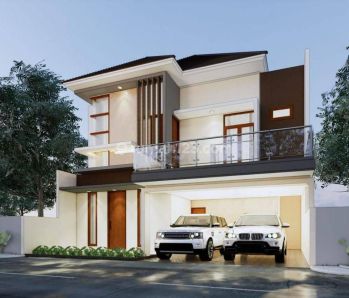 RUMAH MEWAH PREMIUM 2 LANTAI DALAM PERUMAHAN MERAPI REGENCY INDAH JALAN KM 9 KE