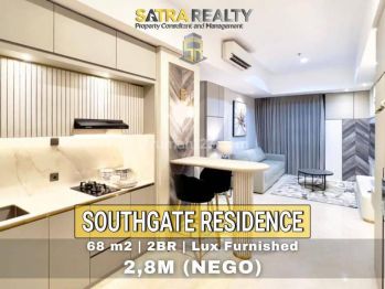 Apartemen Southgate Residence, Unit Baru 2 Kamar Tidur Furnished