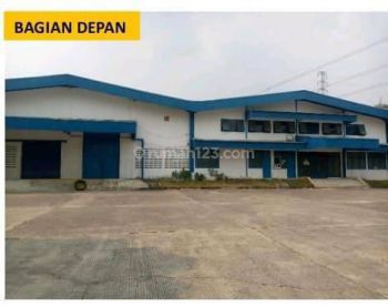 Gudang Cocok Untuk Pabrik storage workshop di Kawasan Pergudangan Ccie Cibinong