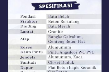 Villa readystok di kota batu 400 Jutaan