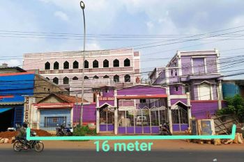 Tanah Dan Bangunan Cocok Untuk Kantor sekolah di Pinggir Jalan Utama Bekasi