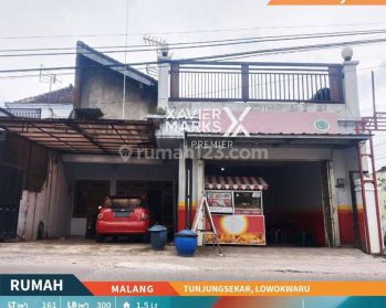 Dijual Rumah Usaha Murah di Tunjungsekar Lowokwaru
