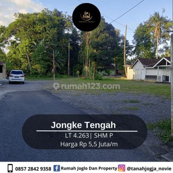 Tanah Luas Jongke Tengah Surat Lengkap Dekat Ke Sleman City Hall