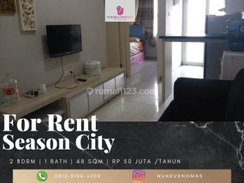 Disewakan Apartement Season City 2 BR Full Furnished Tower C