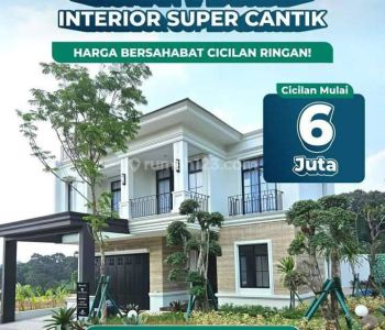 Rumah mewah di Citra city Sentul udara sehat untuk anak