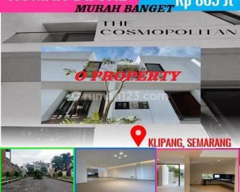 Dijual Murah Rumah 2 Lantai Bagus SHM di Klipang, Semarang