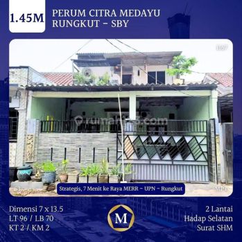 Rumah Perum Citra Medayu Rungkut Surabaya Timur Strategis Dkt Merr Nginden
