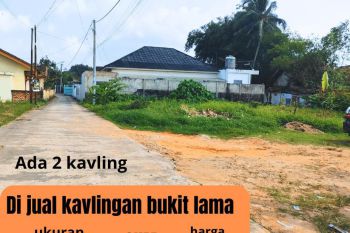 Tanah murah siap bangun lokasi bukit lama