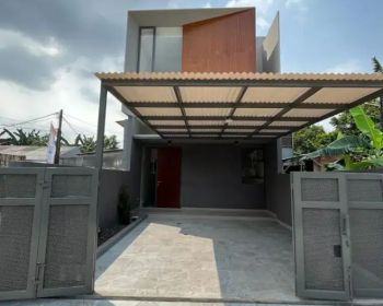 RUMAH MODERN MINIMALIS 1 UNIT TERAKHIR AKSES SUPER STRATEGIS