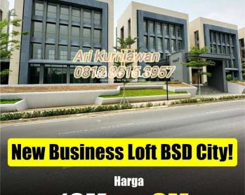 Cascade studio loft bsd city samping resto pagi sore bsd 6x18 8m 4lt