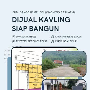DIJUAL TANAH MURAH TERLARIS,LOK. CIBIRU WETAN