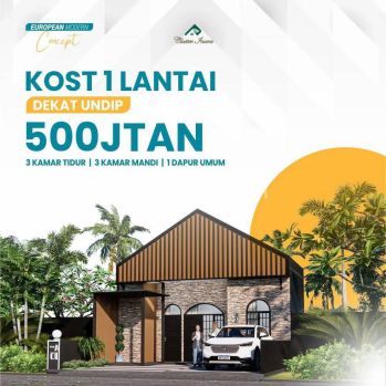 Kos Semarang dekat dengan kampus Undip Tembalang