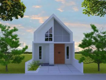 Jual rumah baru scandinavian