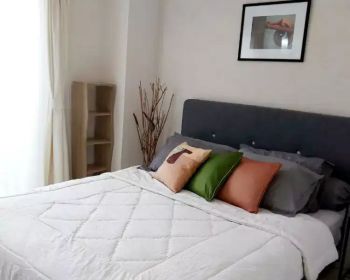 Disewakan apartemen cosmo residences 1 br 40 m2 FF view selatan 6 jt