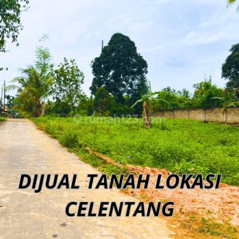 Dijual Tanah SHM Lokasi Celentang Dekat Pt Pusri