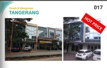 Ruko Lelang Bank, Ruko Sentra, Bencongan Indah, Karawaci, Tangerang