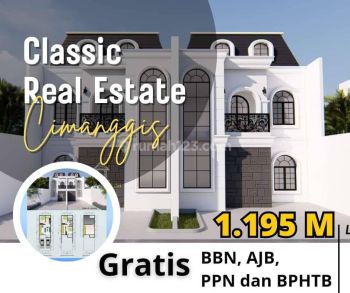 Rumah Desain Eropa Lux Cluster Dream House Cimanggis Cibubur