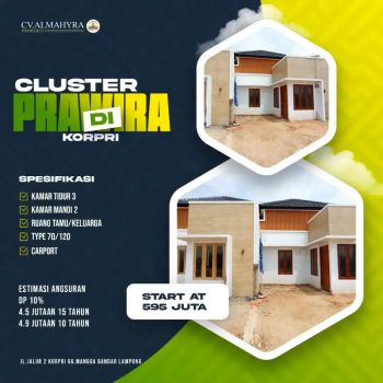 Dijual Rumah Siap Huni Di Korpri Bandar Lampung