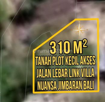 Tanah Plot Kecil Akses Jalan Lebar Link Villa Nuansa Jimbaran Bali