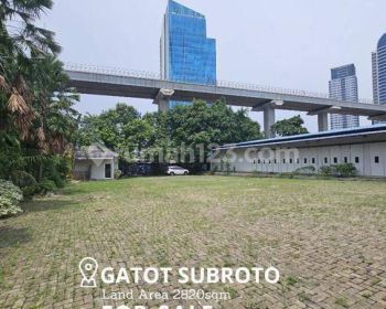 Tanah di Gatot Subroto
Jakarta Selatan 2820 m²