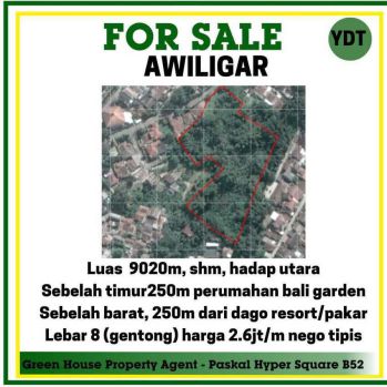 kavling di bandung utara