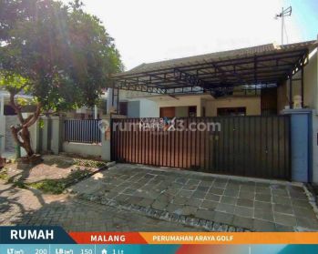 Rumah Minimalis Terawat Dijual di Perumahan Araya Golf Malang