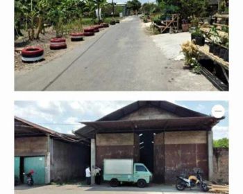Disewakan gudang industri luas 1750m lokasi sukoharjo