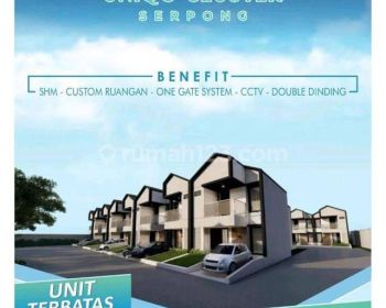 Rumah Minimalis 2 Lantai di Serpong Bsd Tangsel 650 Jutaan Nego