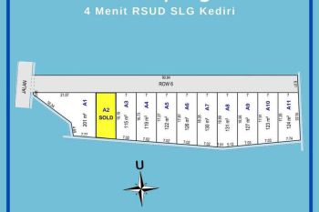 Tanah Kavling Kediri Dekat Simpang Lima Gumul SHM Per-Unit