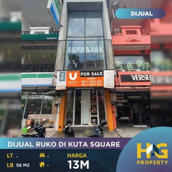Dijual/Disewakan Ruko di Kuta Square