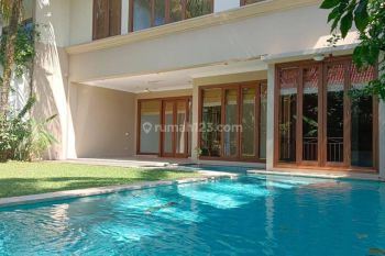 A 2 Storey, 4 Bedroom, Compound House Located In Kemang, Jakarta With 4 A Pool A