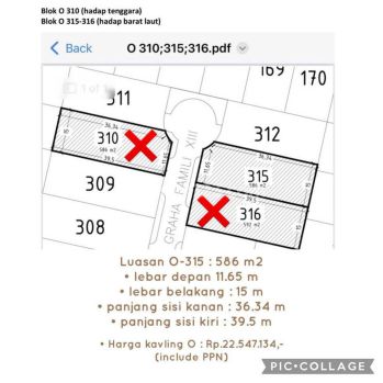 Hot Kavling Tanah Graha Family Blok O Termurah