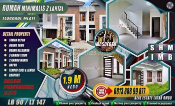 Rumah 2 Lantai Dalam Perumahan Elit