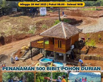 Tanah Kavling Murah di Bogor view Pegunungan dekat area wisata