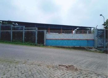 Gudang Luas Lahan Terbuka di Kebomas, Desa Sekardadu Gresik
