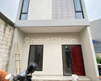 Rumah Nempel Stasiun Pondok Rajeg Cilodong Depok