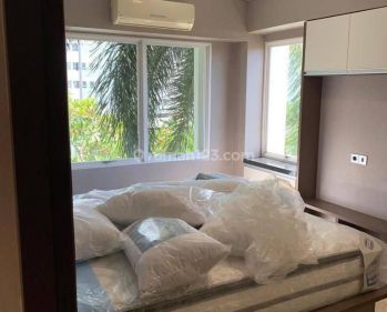 Resort Apartement Cosmopolis 2 BR jadi 1 BR dekat ITS, Surabaya Timur