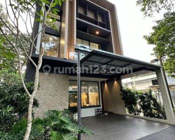 Rumah 3 Lantai Baru Vasya Tanakayu Furnished di Bsd City