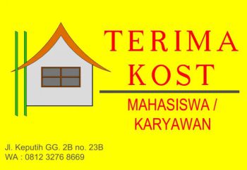 kos mahasiswa/karyawan