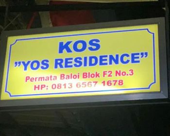 Rent Rumah Kosan: KOS YOS RESIDENCE