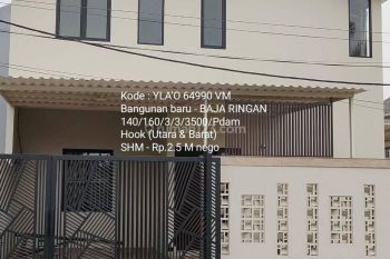 Rumah baru hook lokasi sangat bagus @Villa melati mas