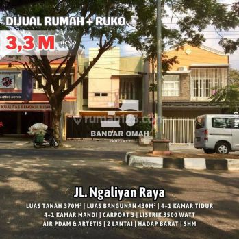 Dijual Cepat Ruko Murah Ngaliyan Raya Semarang Barat