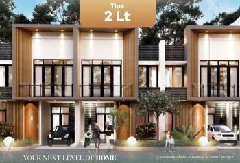 Dijual Rumah 2Lt 6x10+Rooftop 3KT 3KM, 20Jt Langsung Pilih Unit & Akad