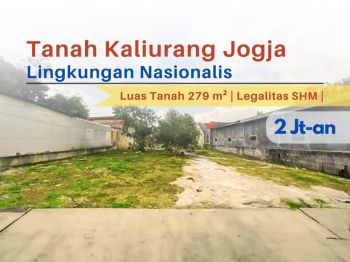 KOST KALIURANG: Tanah Murah Dijual Jogja, Legalitas SHM