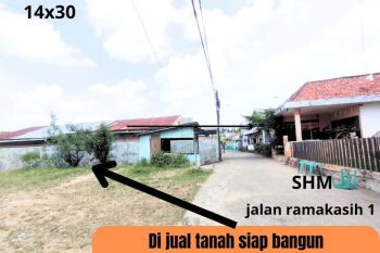Tanah murah lokasi bambang utoyo jalan ramakasih 1